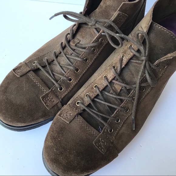 Fly London Officer Orme Ankle Suede Laced Boots - Picture 8 of 9